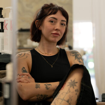 leeds hairstylist portrait