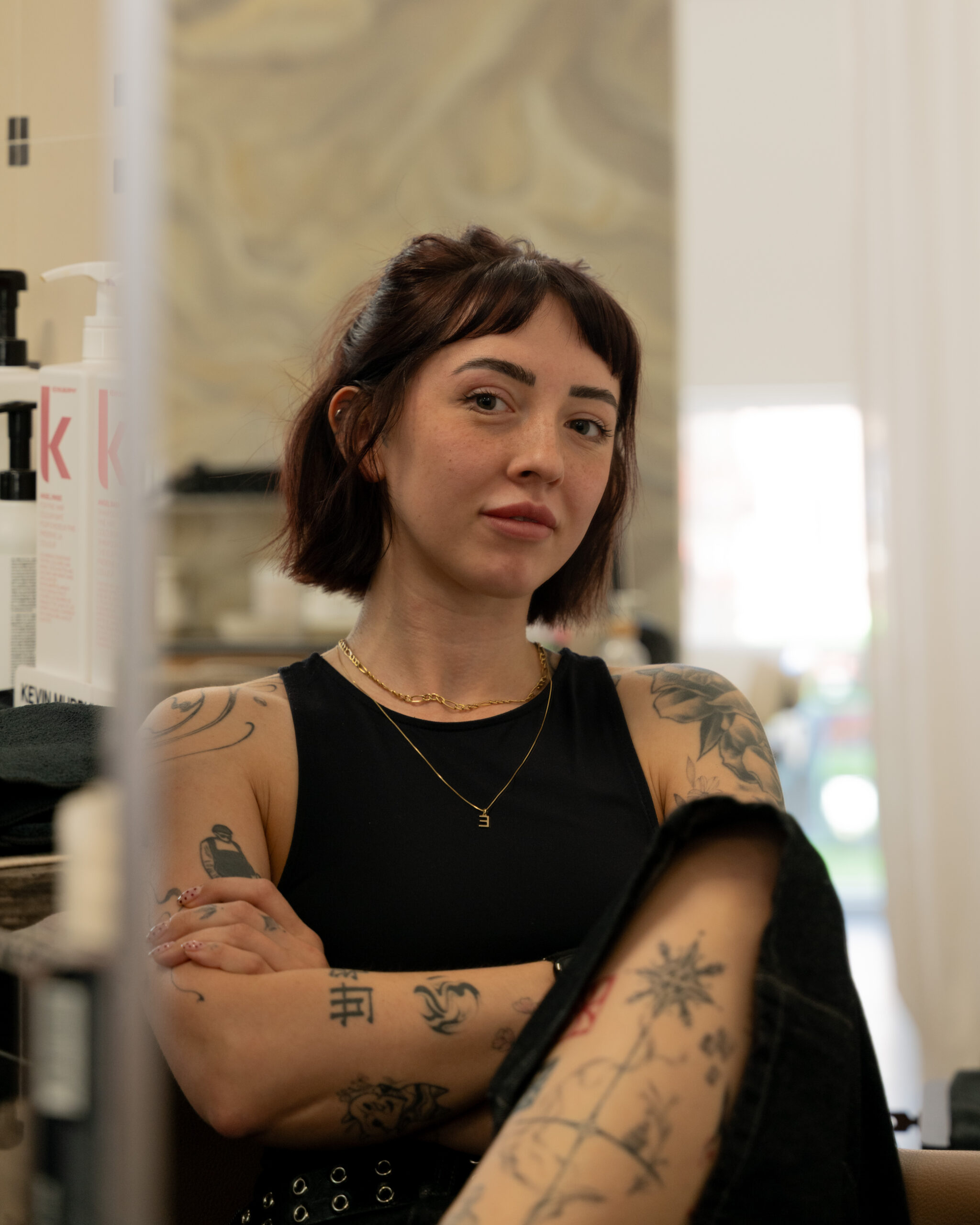 leeds hairstylist portrait